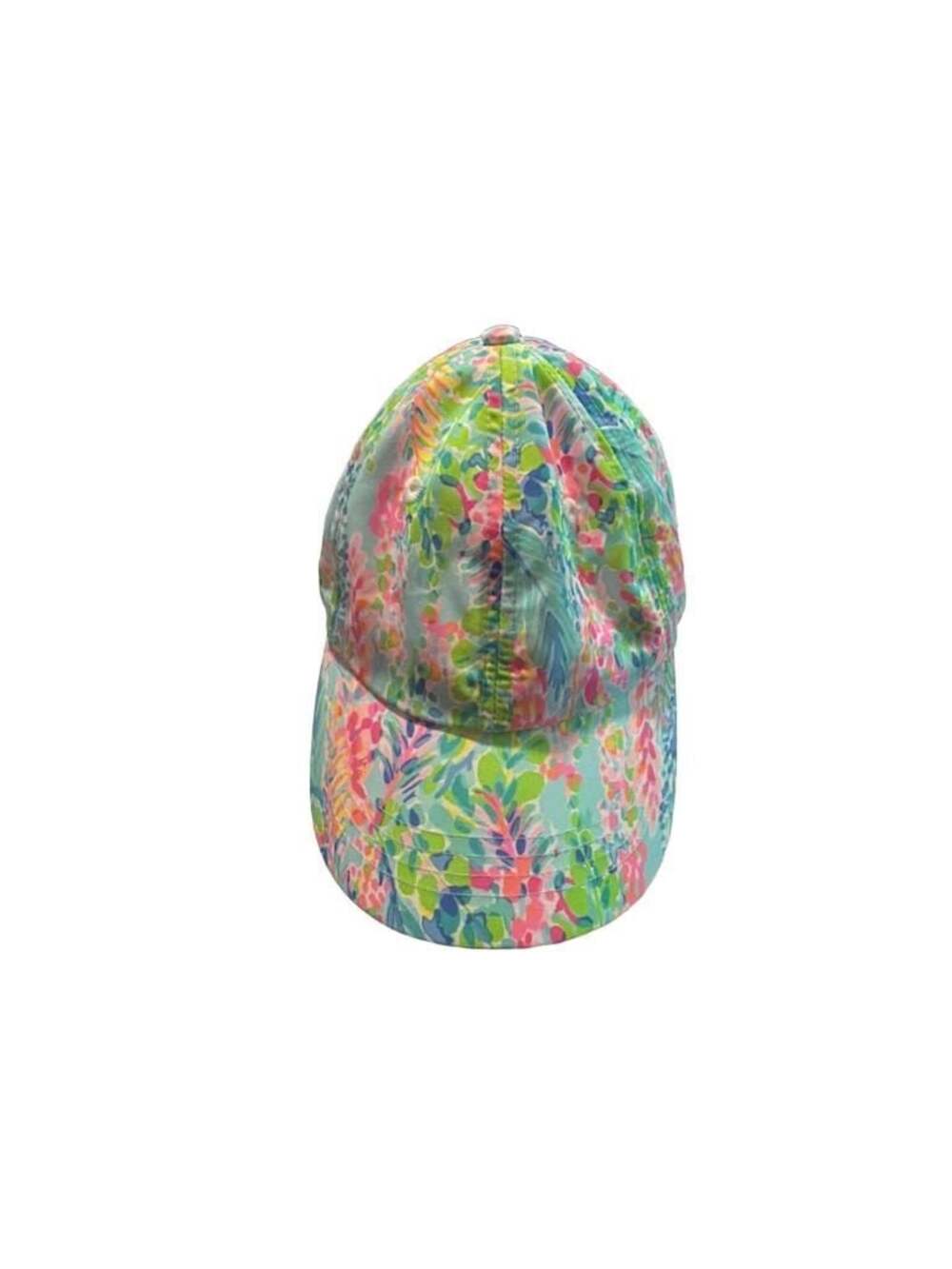 Lilly Pulitzer Run Around Hat in Catch the Wave Print - Picture 6 of 6